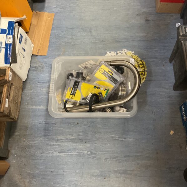 New kitchen tap and door chains lot for home improvement.