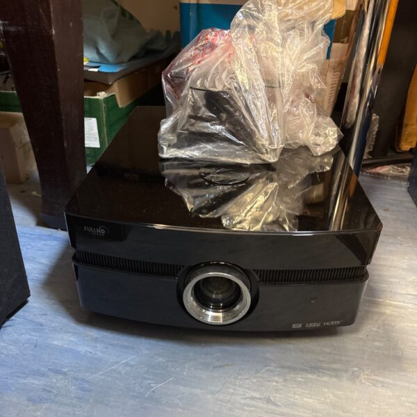 LG AF115 Full HD projector for home cinema setup.