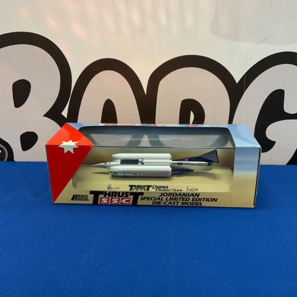 Lledo Thrust SSC Jordanian Special Edition diecast model car.
