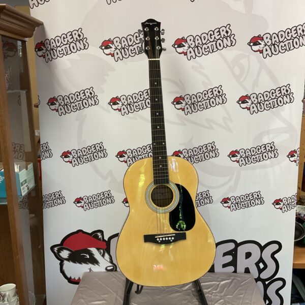 Front view of a used Martin Smith acoustic guitar.