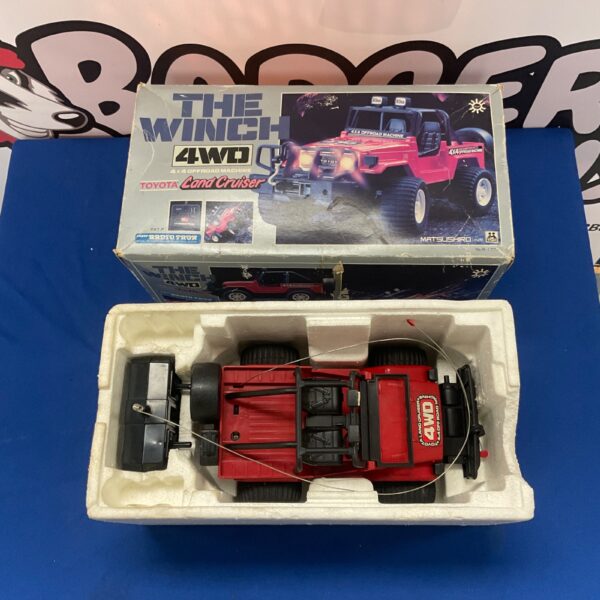 Vintage Masushiro The Winch 4WD Toyota Land Cruiser RC car