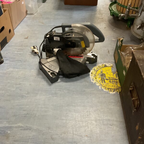 Used miter saw for woodworking and DIY projects.