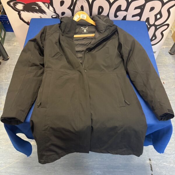 Ladies’ size 12 Mountain Warehouse padded coat, lightweight and warm.