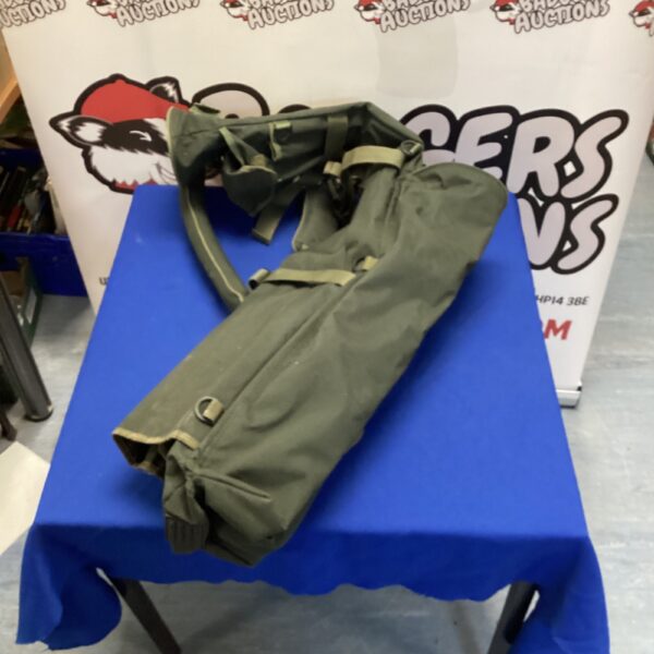 Vintage Nash Space Shuttle 3 fishing rod bag for angling equipment.