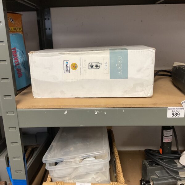 Niagara Arlington shower valve in original packaging.