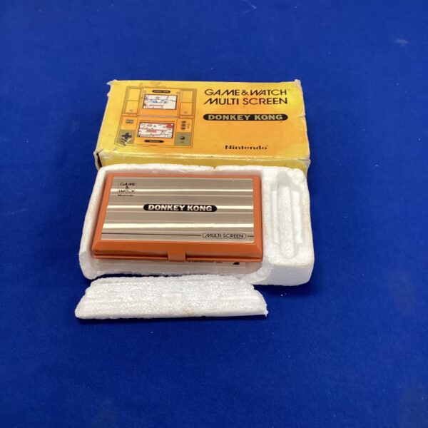 Vintage Nintendo Game & Watch Multi Screen Donkey Kong handheld game.