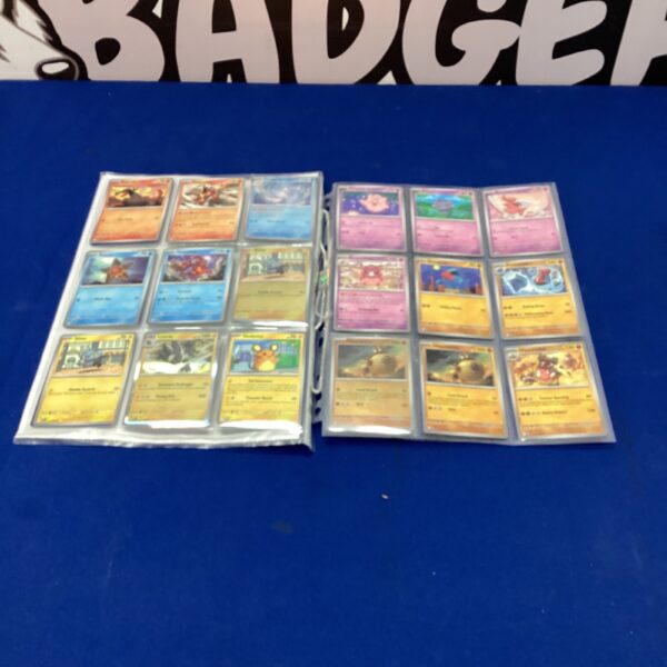 Vintage Pokemon Base Set cards in a collectible lot.