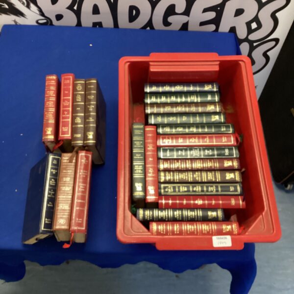 Vintage Readers Digest book lot with colourful covers.