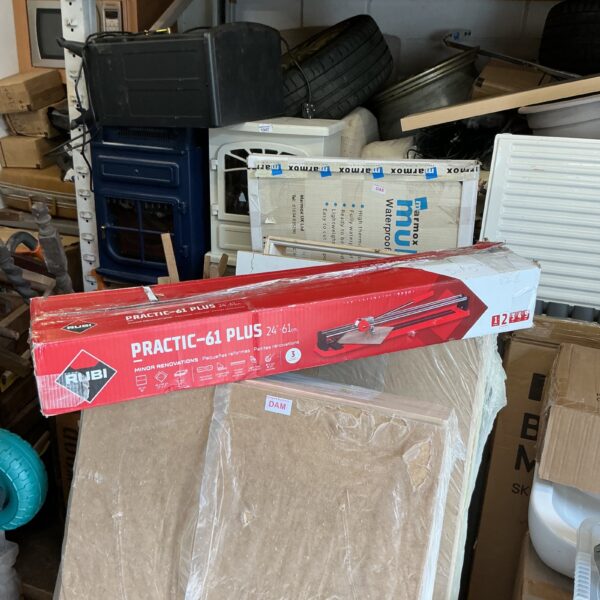 Rubi Practic 61 Plus tile cutter in used condition.