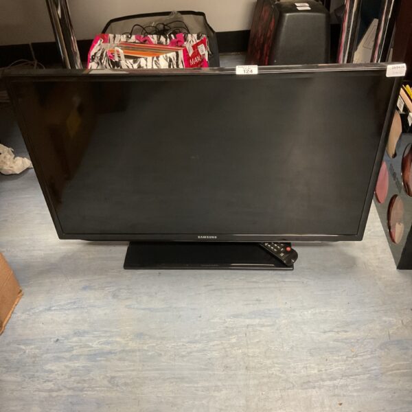 Used Samsung 32 inch flat screen television for home entertainment.
