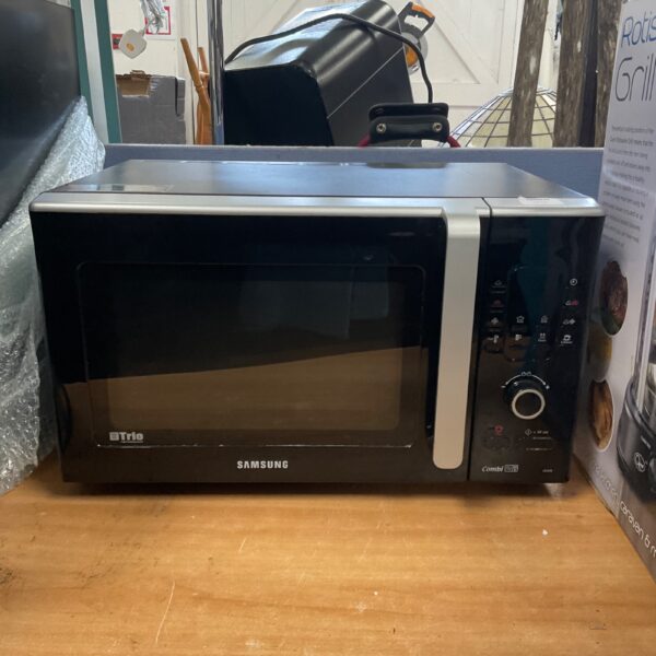 Front view of a Samsung combi microwave oven.