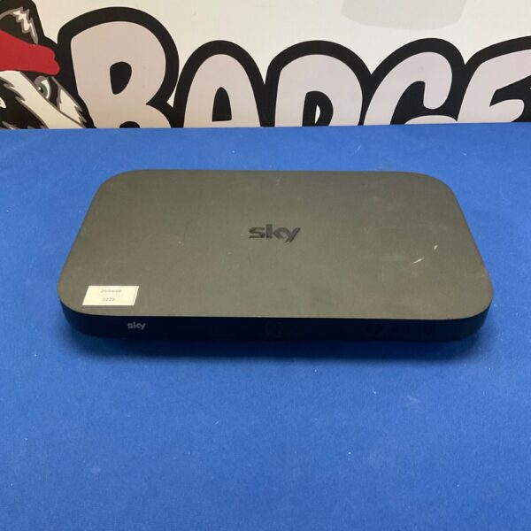 Black Sky Q box for digital satellite television.