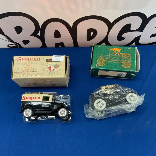 Snap On 1929 Ford Model A Delivery Van coin bank collectible