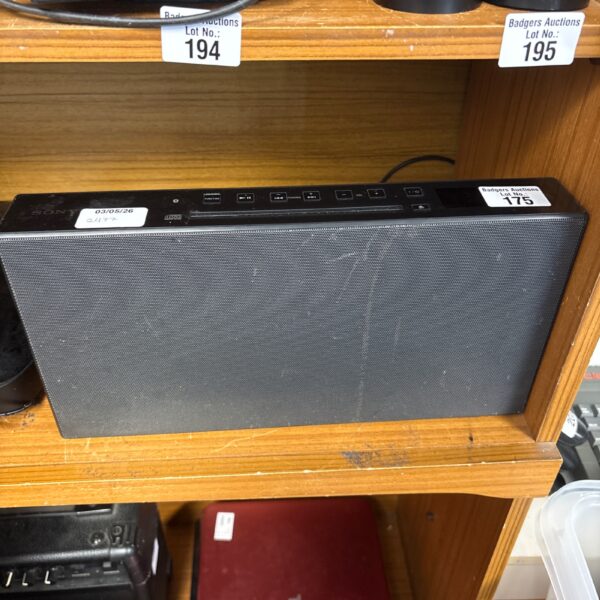 Vintage Sony CMT-X3CD stereo system for sale.