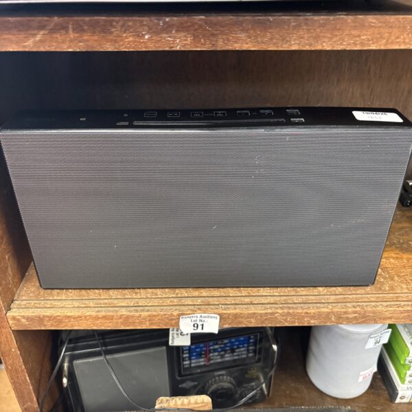 Vintage Sony CMT-X3CD stereo system in used condition.