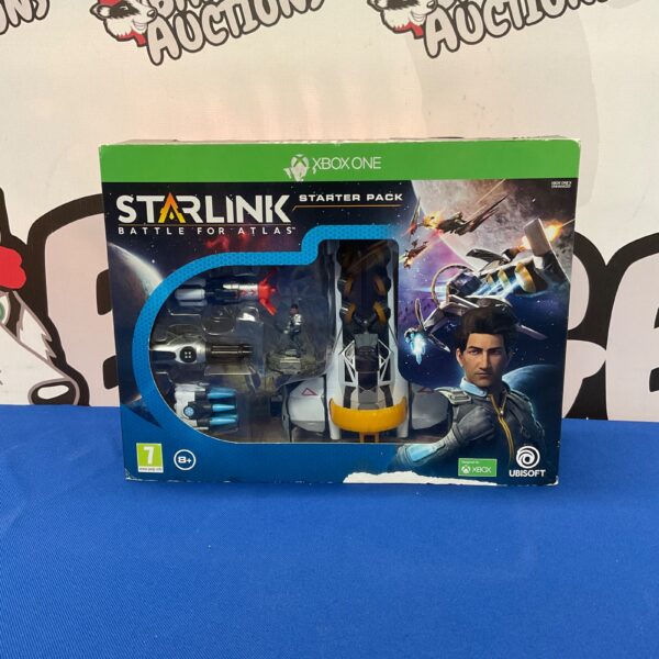 Starlink Battle for Atlas Starter Pack for Xbox One, front of box.