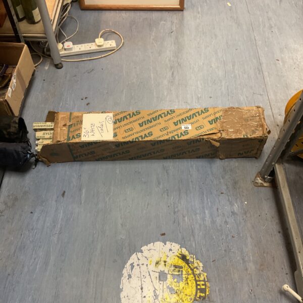 Package of vintage Sylvania fluorescent light tubes for sale.
