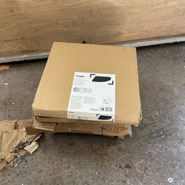 Used Tivano 15kg patio parasol base for garden umbrellas.