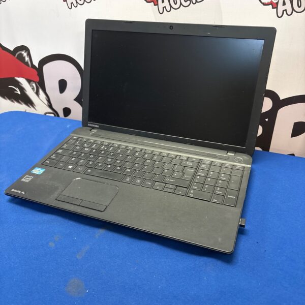 Used Toshiba Satellite C50-A-137 laptop for sale, showing the screen and keyboard.