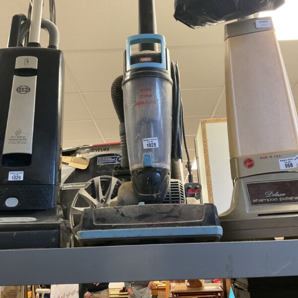 Blue Vax cylinder vacuum cleaner for domestic use.