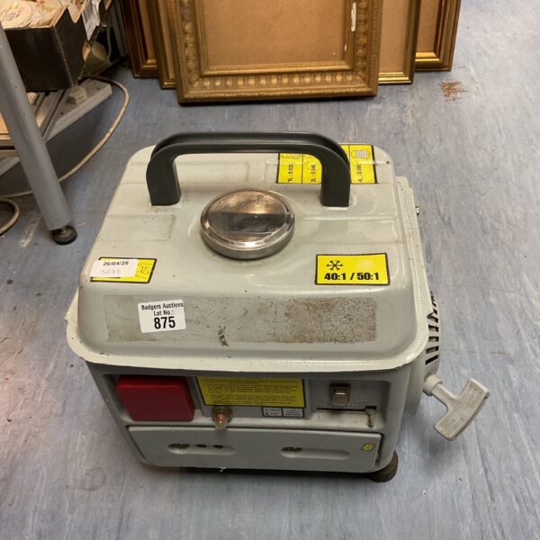 Vintage petrol engine, small portable unit for collectors.