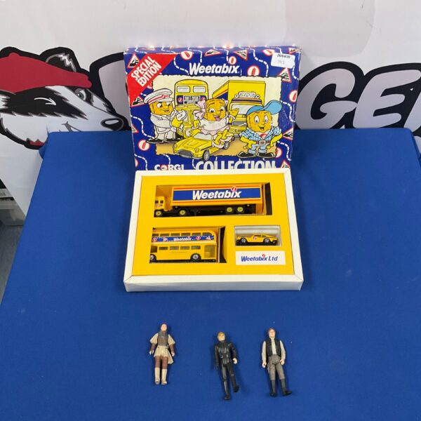Weetabix Star Wars Corgi collection diecast models in box.