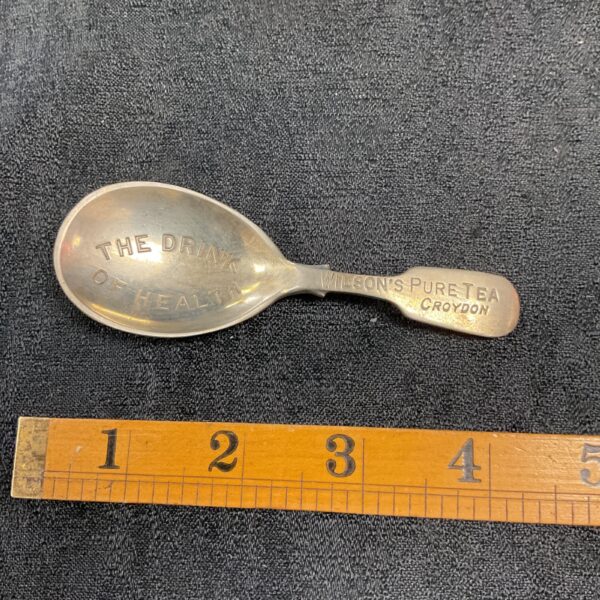 Vintage Wilson's Pure Tea spoon from Croydon, "The Drink of Health"