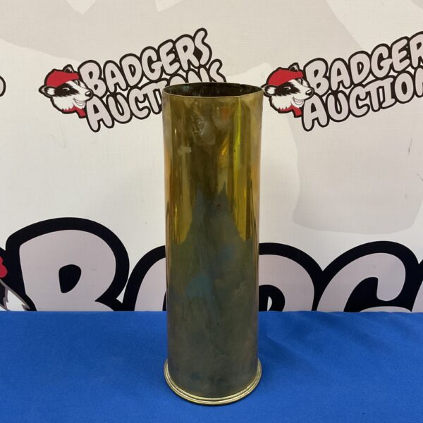 Dated 1918 WWI shell casing made of brass.