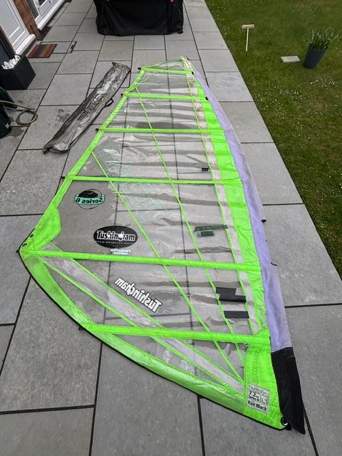 tushingham series 6 7.2 wind sail green