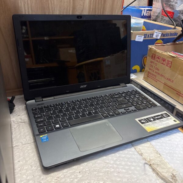 Used Acer E5-571 laptop computer for parts or repair.