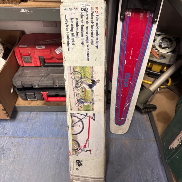 Vintage bicycle tandem brace marked 1011 for cycling restoration.