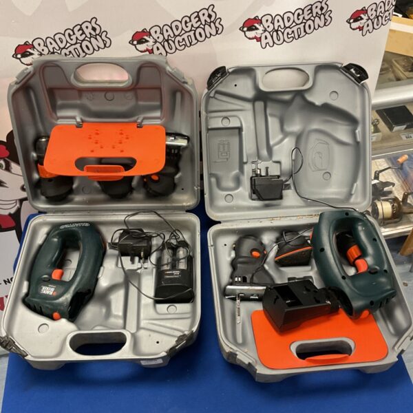 Black & Decker VersaPak Quattro cordless tool kit in carrying case.