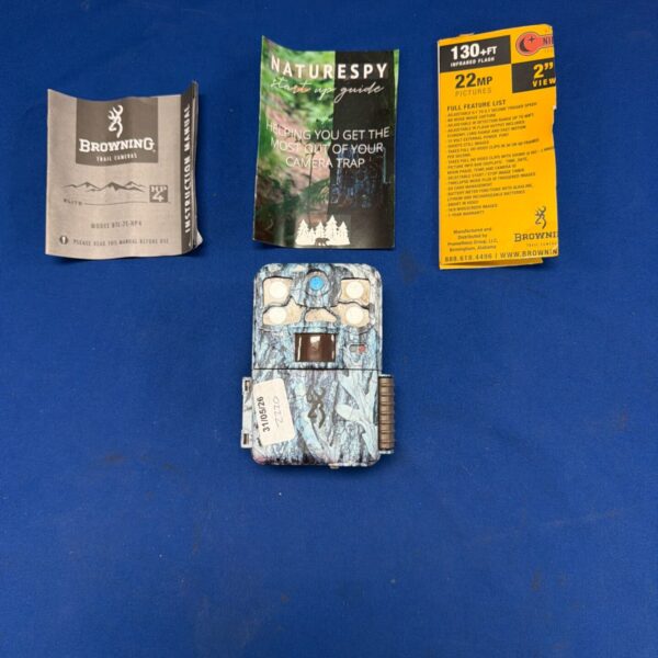 Browning Recon Force Elite HP5 trail camera with packaging.
