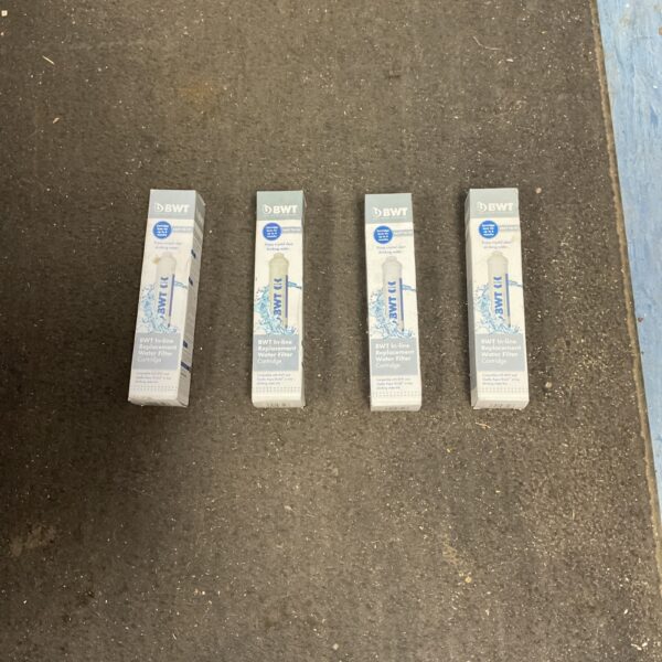 BWT in-line water filter cartridges for improved water quality.