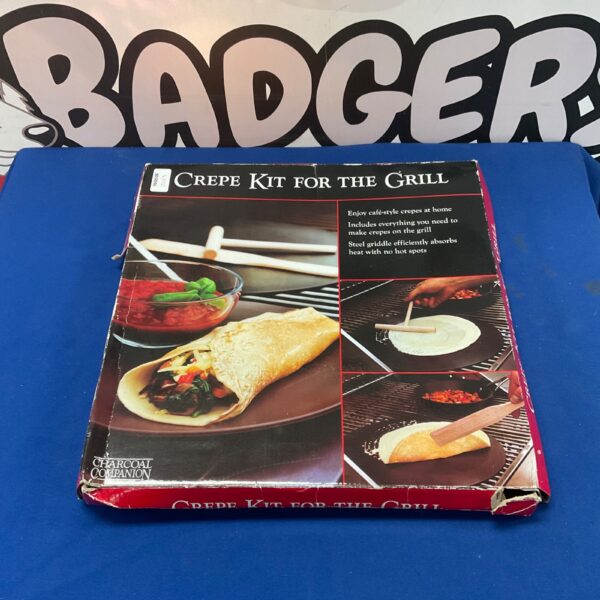 Vintage Charcoal Companion Crepe Kit for making crepes on the grill.