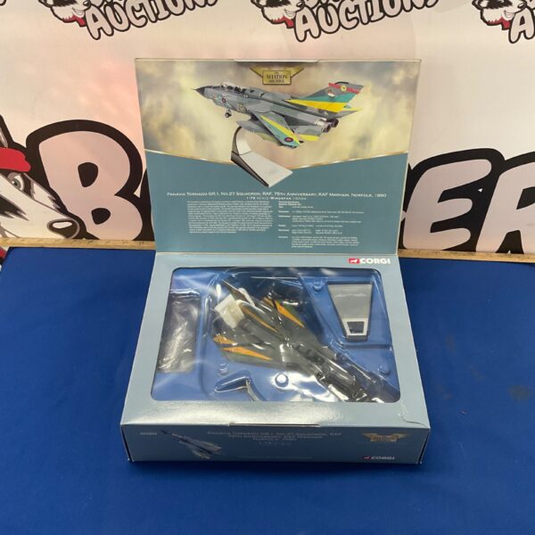Corgi Panavia Tornado GR1 diecast model, RAF Marham 75th Anniversary