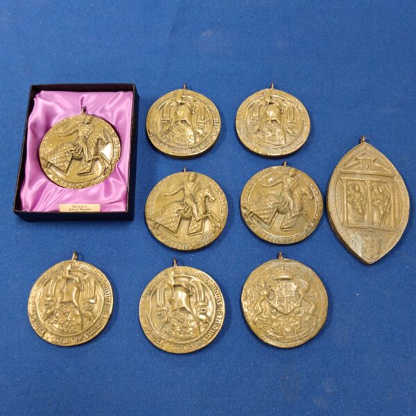 Collection of vintage Corocraft historical reproduction wax seals.