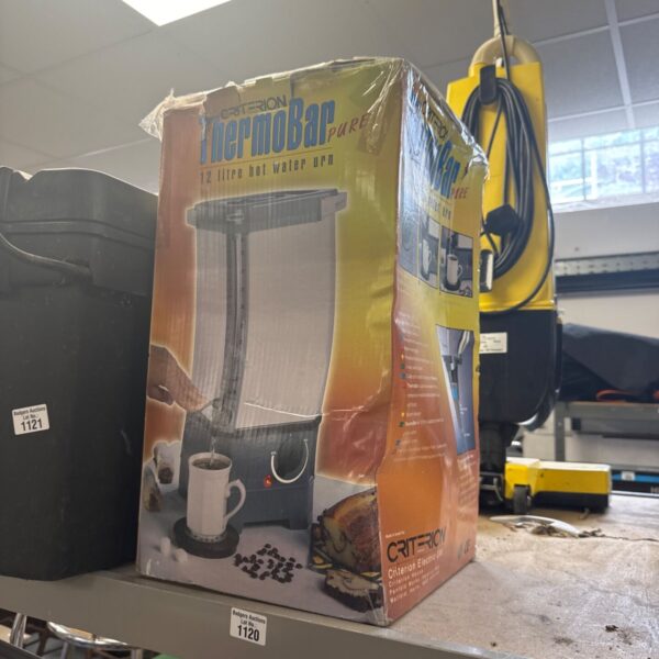 Criterion Thermobar 12L hot water urn in used condition.