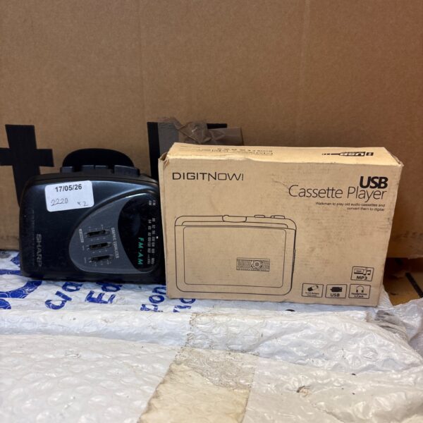 Digitnow USB cassette player model JC-196 for converting tapes to MP3.