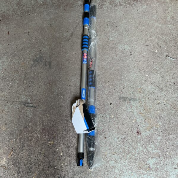 Pair of Draper hose lances for garden cleaning and maintenance.