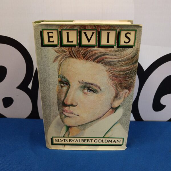 First edition cover of Albert Goldman’s Elvis biography.