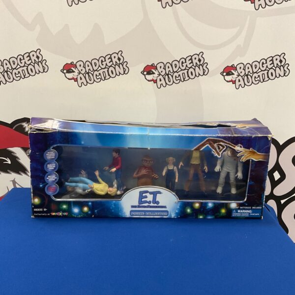 E.T. Limited Edition Figure Collection in original packaging.