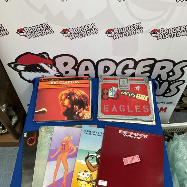Fleetwood Mac vinyl records and mixed lot collection.
