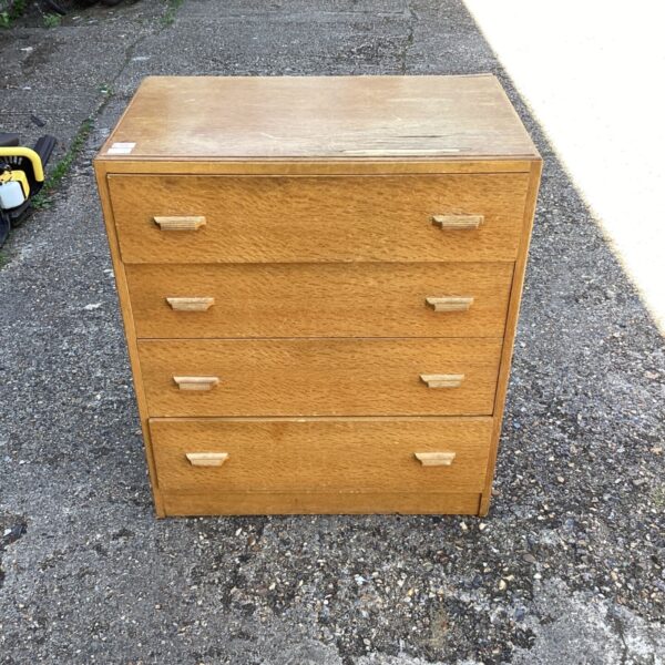 Vintage G-Plan Brandon chest of drawers in teak veneer.
