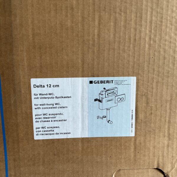 Geberit concealed cistern kit for wall hung toilets.