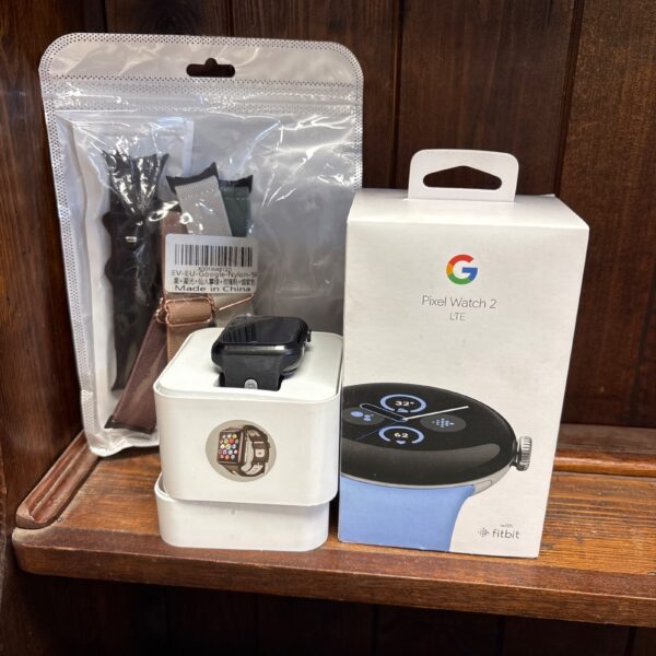 Google Pixel Watch 2 LTE with new straps and accessories.