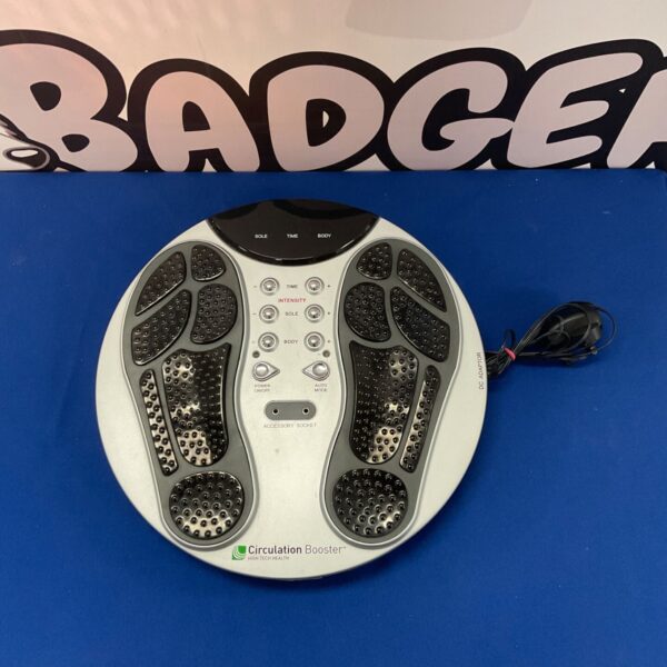 High Tech Health Circulation Booster foot massager device.