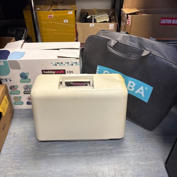Vintage Hobbycraft and Simba sewing machines in a lot.
