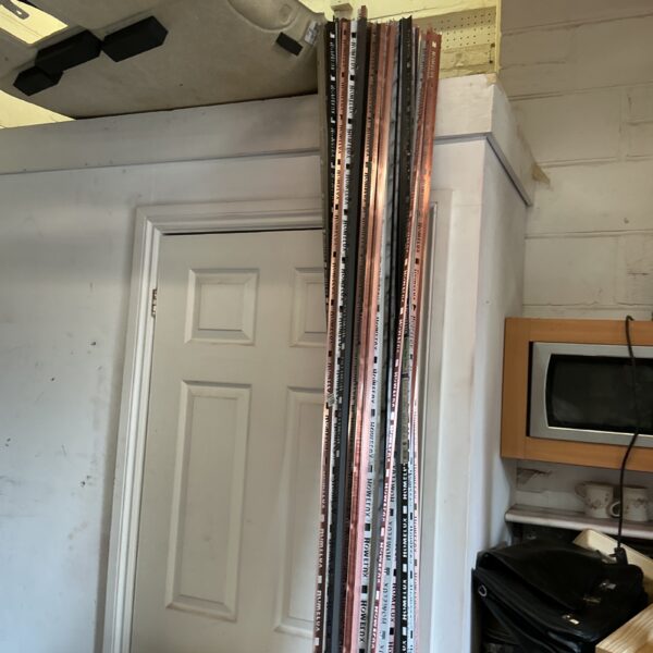 Large lot of Homlux kitchen edge strips for cabinet finishing.