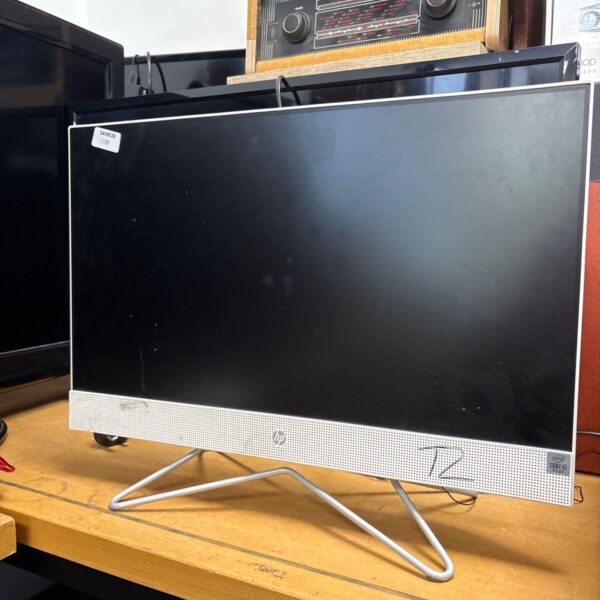 HP 24 inch monitor, model 24-df0067na, flat screen display.